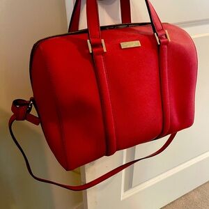 Kate Spade red leather purse